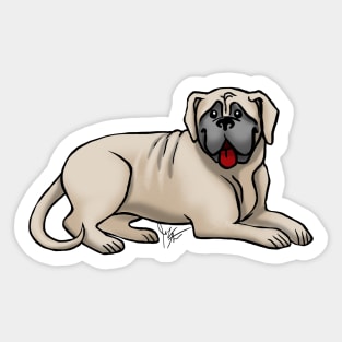 Dog - Bull Mastiff - FAwn Sticker